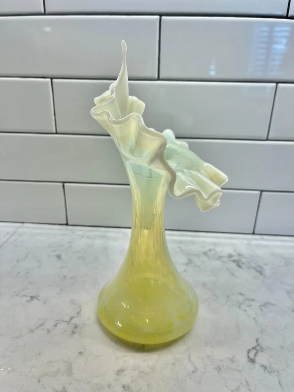 Fenton Yellow Vaseline Uranium 